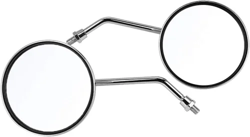 Espejo de manillar, 2 piezas/juego de espejo retrovisor de motocicleta para motocicleta