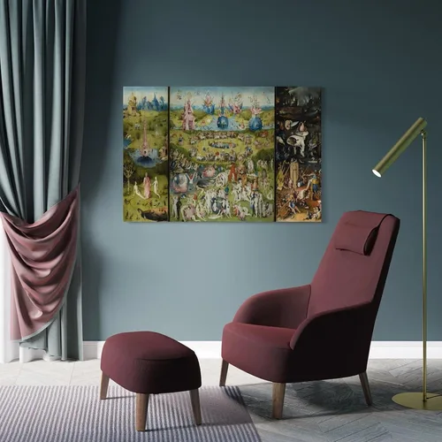 Miniatura 4 de Hieronymus Bosch, The Garden of Earthly Delights - Póster de pinturas famosas, pósteres de obras de arte geniales, arte de pared, impresiones