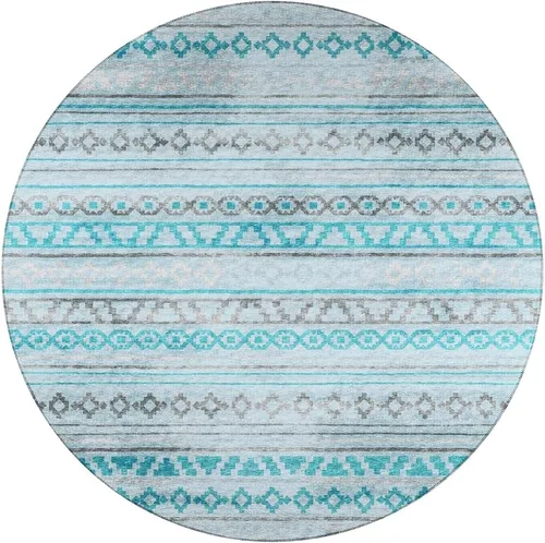 Miniatura 6 de Sedona SN10 - Alfombra bohemia azul rectangular, 1 pie 8 pulgadas x 2 pies 6 pulgadas