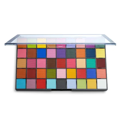Miniatura 2 de Revolution, Paleta Maxi Reloaded Monster Mattes, de gran tamaño con 45 tonos altamente pigmentados y fórmula mate, vegano y libre de crueldad animal