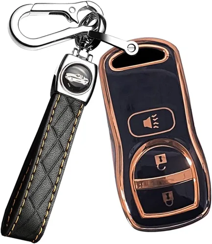 Miniatura 10 de ontto Funda para llavero de automóvil de TPU de 3 botones para Nissan Altima Maxima 350Z Armada Quest Sentra para Infiniti EX35 FX35 FX45 2002-2006