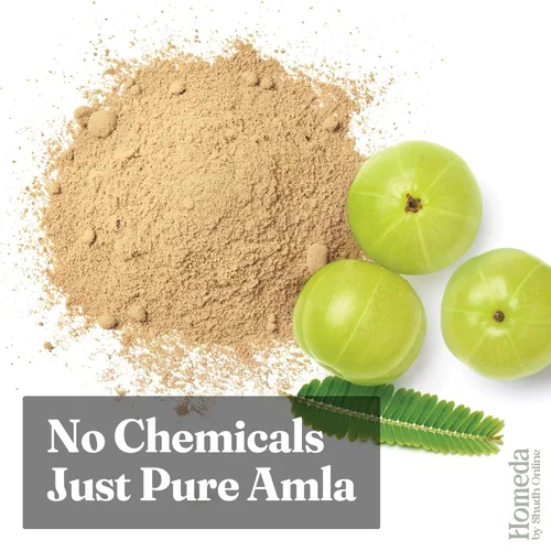 Miniatura 8 de Amla Powder Orgánico, Grosella de la India para el crecimiento del cabello (3.5 oz - 0.2 lb) Alma Fruit Berry, Grosella de la India en polvo