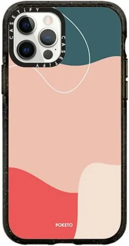 Miniatura 25 de CASETiFY Impact - Funda para iPhone 12 y iPhone 12 Pro, Bearly Awake, color negro transparente
