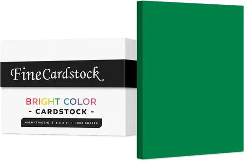 Miniatura 8 de Papel de alta calidad para tarjetas de colores, caja de 1000 hojas, cartulina de peso medio de 65 libras, perfecta para suministros escolares, artes