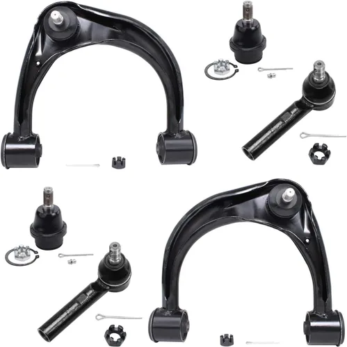 Miniatura 62 de Detroit Axle - Kit de extremo delantero para Chrysler 300 Dodge Charge Challenger 2011-2023, 2 brazos de control inferiores traseros 2 rótulas
