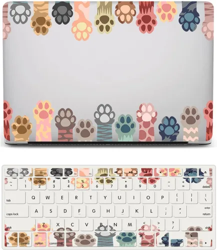 Miniatura 41 de Funda compatible con MacBook Air de 11 pulgadas, cubierta protectora de plástico y cubierta de teclado, grano de madera