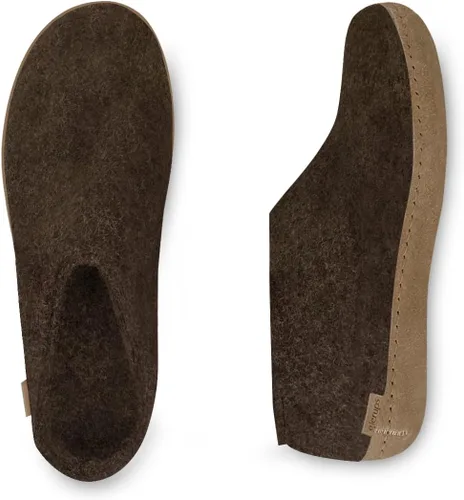 Miniatura 6 de A-02 - pantuflas unisex, marrn