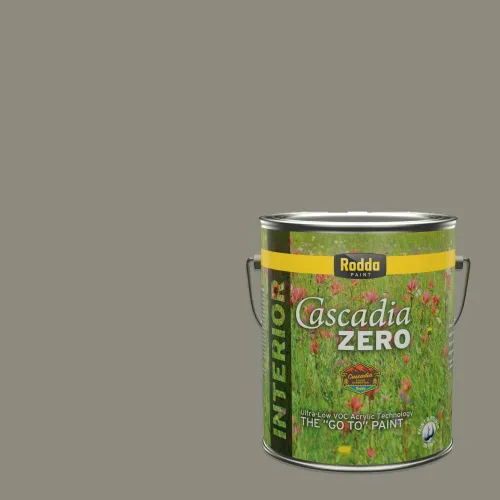 Miniatura 40 de Rodda Paint CASCADIA XL Pintura e imprimación satinada exterior en uno, cuarto de galón, solo ayer
