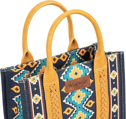 Miniatura 4 de Wrangler Aztec Tote Bag for Women Boho Shoulder Purses and Handbags