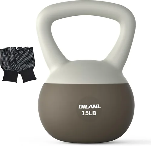 Miniatura 13 de Soft Kettlebell, Safe Strength Training Kettle bell, Cushioned Impact-Resistant Base and Anti-Slip Grip Weight, Kettlebells Set for Home Workouts