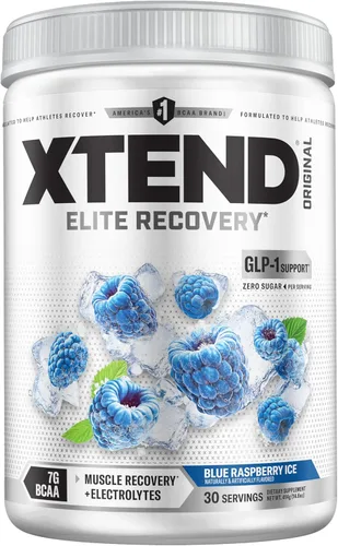 Miniatura 26 de XTEND Original BCAA - Polvo de Frutas Knockout Punch Bebida de recuperación muscular post entrenamiento sin azúcar con aminoácidos 7 g de BCAA