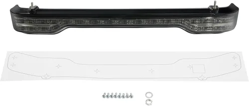Miniatura 4 de TCMT Clear Len King Trunk LED Tail Light Assembly Wiring Harness Fits For Harley Touring Road King Road Street Electra Glide Tri Glide Ultra Limited