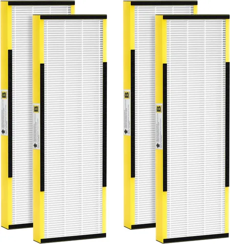 Miniatura 11 de Paquete de 3 filtros HEPA FLT4825 B de repuesto con prefiltros de carbón activado compatibles con purificador de aire AC4825 AC4300 AC4800 AC4900