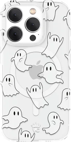 Miniatura 61 de VELVET CAVIAR Funda para iPhone 15 Pro, compatible con MagSafe, probada en caídas de 10 pies, estampado de leopardo y amatista púrpura