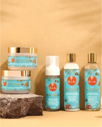 Miniatura 4 de Curls Sea Moss Powerhouse Limpiador para el cabello, champú desintoxicante natural, promueve la salud del cuero cabelludo, evita daños