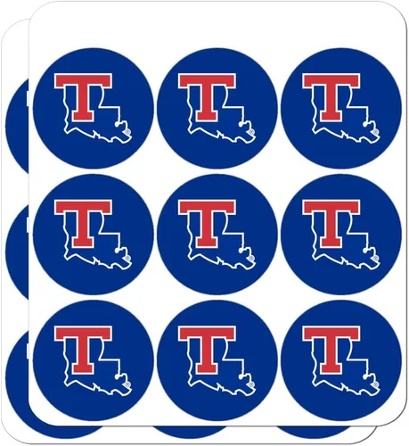 Miniatura 9 de Louisiana Tech University Bulldogs Logo Planner Calendario Scrapbooking Craft Pegatinas Opaco