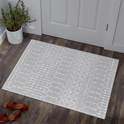Miniatura 64 de Lahome Alfombras marroquíes para pasillos 2x8 Beige Alfombra de pasillo lavable antideslizante resistente a las manchas Alfombra de cocina