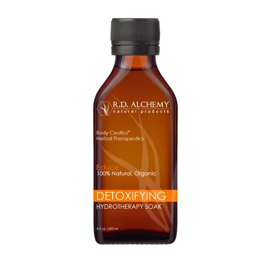 RD Alchemy - Remoja de baño de hidroterapia desintoxicante 100% natural y orgánica, perfecto para envolturas corporales a base de hierbas Detox Bath