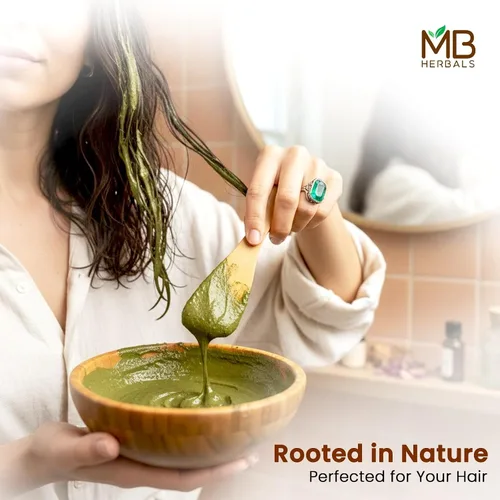 Miniatura 3 de MB Herbals Polvo de Henna 100% Natural y Pura 454 Gram 16 oz / 1.00 LB Para Color de Cabello Natural Naranja-Rojo Triple Tamiz Crudo No
