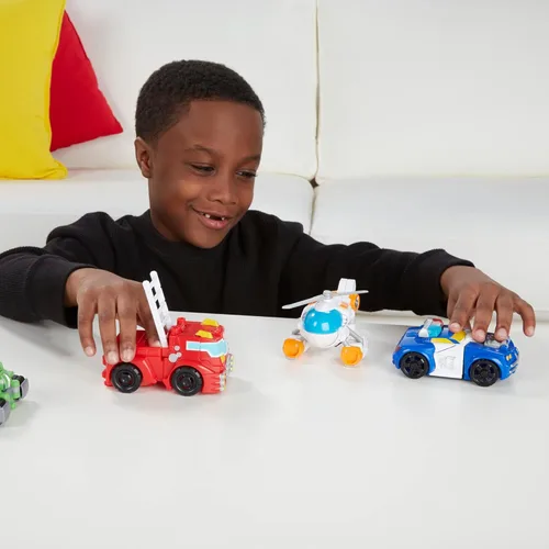 Miniatura 5 de Transformers Rescue Bots Griffin Rock Team Figuras de acción (exclusivo de Amazon)