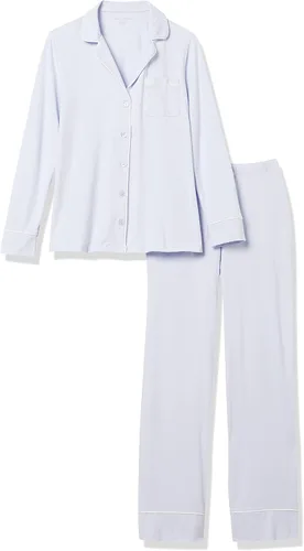 Miniatura 5 de Tienda Essentials Conjunto de pijama de manga larga modal de algodón para mujer (disponible en tallas grandes)