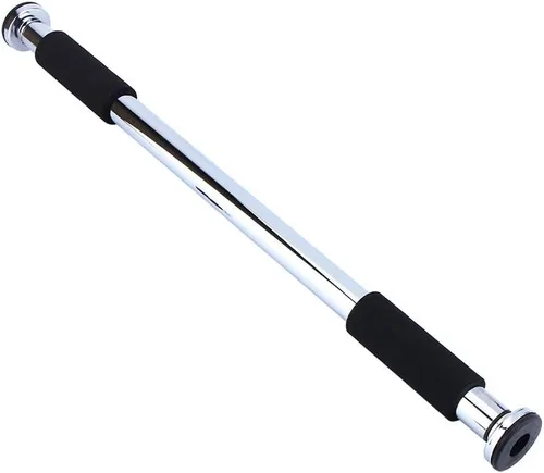Miniatura 5 de Ajustable Chin Up Multiuso Interior Gym Pull Up Acero galvanizado, variedad de posibles ejercicios con almohadillas de espuma seguras y tapones