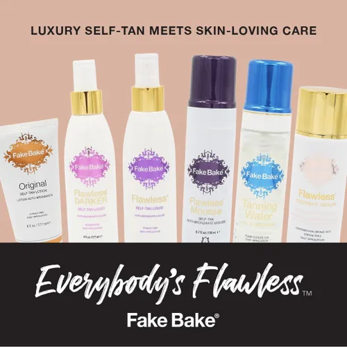 Miniatura 7 de Fake Bake Bronzy Babe Body Glow - Loción hidratante teñida para rostro y cuerpo, iluminador, maquillaje e hidratación para el cuidado de la piel
