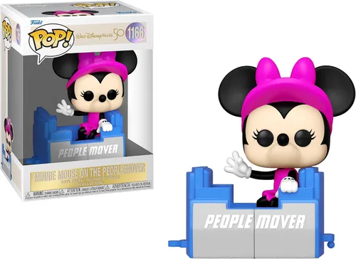 Miniatura 5 de Funko Pop! Disney: Walt Disney World - Juego de coleccionistas del 50 aniversario – El juego de 3 figuras incluye: People Mover Minnie, People Mover
