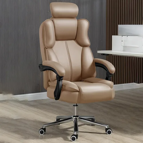 Miniatura 9 de GIZNXBA Silla de oficina reclinable, silla de oficina grande y alta con reposabrazos y respaldo ajustables, respaldo alto, silla ejecutiva grande