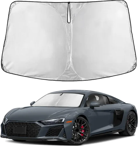 Miniatura 225 de Econour Parasol para parabrisas compatible con Honda Civic 2016-2021, protector de parasol plegable para ventana, bloquea los rayos UV y mantiene tu