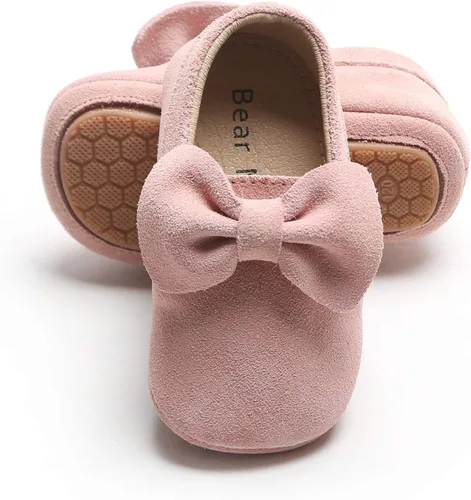 Miniatura 16 de Felix & Flora Zapatos de bebé de suela suave - Zapatos de bebé para caminar, mocasines, suela de goma, zapatos de cuna
