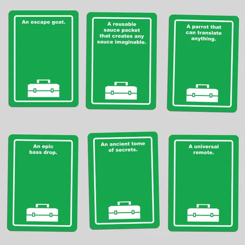 Miniatura 8 de ORIGAMI WHALE Danger El Juego: El Juego de Cartas de Peligros y Rescates Bizarros - Noche de Juego Familiar y para Adultos - Fácil de Aprender