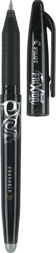 Miniatura 3 de PILOT FriXion Ball - Bolígrafos de tinta de gel borrables y recargables, punta fina, tinta color negro, paquete de 12 unidades (31550)