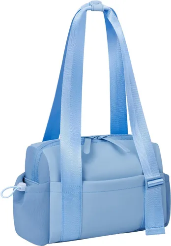 Mini bolsa de gimnasio para mujeres y niñas, pequeña bolsa de gimnasio con compartimento húmedo, bolsa de viaje impermeable, bonita bolsa deportiva