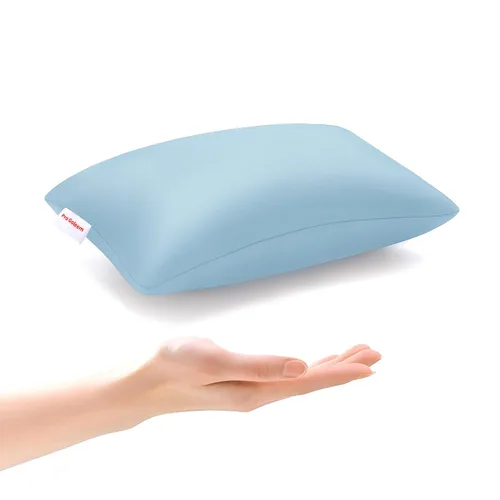 Miniatura 14 de Pro Goleem Almohada pequeña de 11 x 6 x 2.5 pulgadas para dormir del bebé con etiqueta de nombre, mini almohada pequeña para habitación, sofá, silla