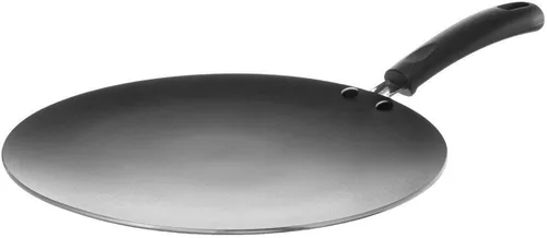Miniatura 2 de G&D TAWA TAWA antiadherente TAWA/PARATHA TAWA TAWA Aluminio 2,6 MM con espátula de madera y fregador gratis (11.220 in) Regalos para el Día de San