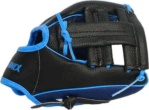 Miniatura 4 de PHINIX Guantes de béisbol para niños de Tee Ball y guantes de entrenamiento de 21.6 cm Lanzamiento de mano derecha naranja