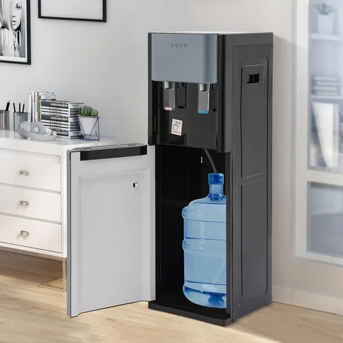 Miniatura 6 de Dispensador de agua de carga inferior, enfriador de agua de 5 galones con 3 ajustes de temperatura, dispensador de agua con funciones de calefacción