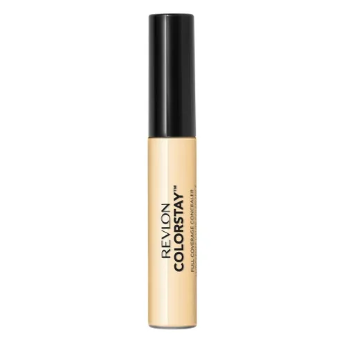 Revlon ColorStay Concealer, Maquillaje Corrector de Color de Cobertura Completa de Larga Duración, 001 Banana, 0.21 oz