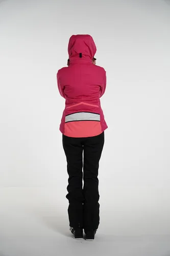 Miniatura 8 de DIEL SPORT SIMONA - Chaqueta de esquí cálida para mujer abrigo de nieve con capucha impermeable resistente al viento aislante transpirable