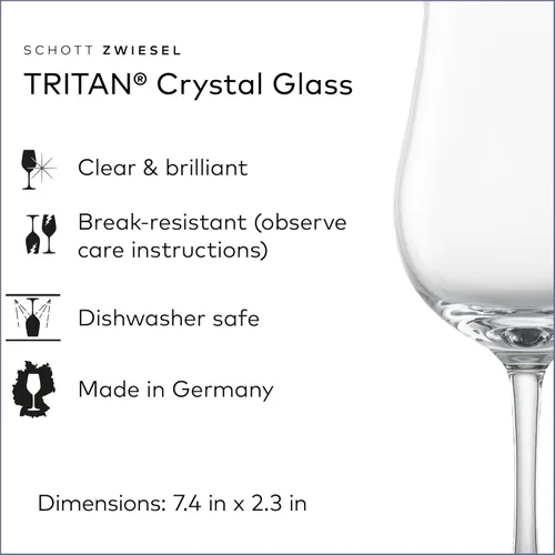 Miniatura 3 de SCHOTT ZWIESEL Bar Special - Vasos de cristal Tritan para whisky, aptos para lavavajillas, fabricados en Alemania (7 onzas)