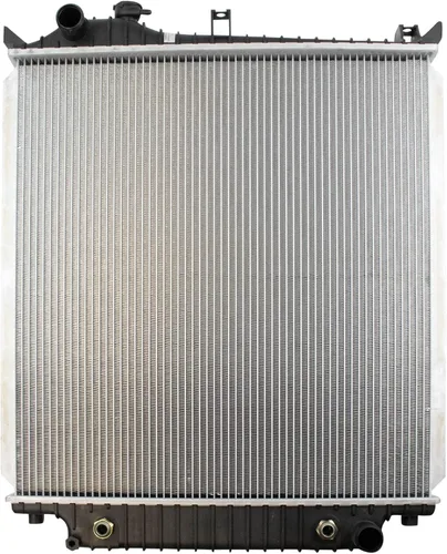 Miniatura 130 de TRQ Radiador de 1 fila de núcleo de aluminio de 26.5 pulgadas de ancho de núcleo compatible con Chevrolet Captiva Sport 2012-2015 Saturn Vue