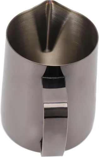Miniatura 9 de CHICIRIS Jarra espumadora de leche de 20 onzas, taza espumadora de leche de 20 onzas, con boca puntiaguda, accesorios de espresso, jarra de leche