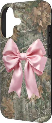 Miniatura 2 de Camo Pink Bow Case for iPhone 17