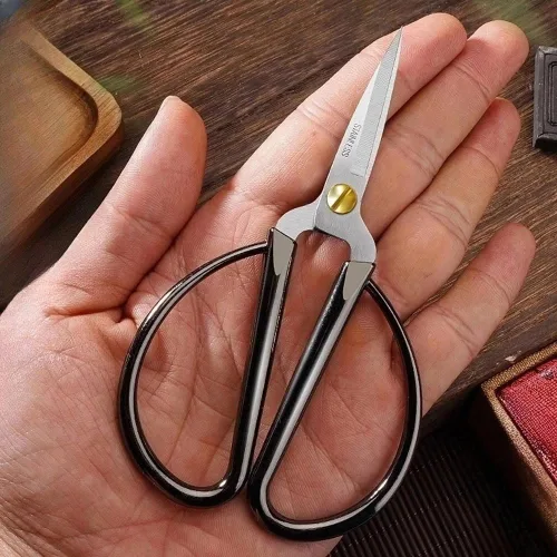 Tijeras de costura de acero inoxidable de 5 pulgadas, tijeras afiladas para bordado, costura, manualidades, trabajo de arte y uso diario para el