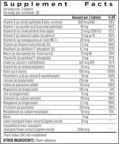 Miniatura 7 de Igennus Multivitamínico metilado para mujeres de 50 años, calcio y magnesio para apoyo óseo, liberación sostenida y vitaminas B activas, fórmula sin