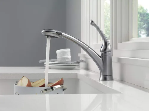 Miniatura 9 de Palo Diamond grifería de cocina con cartucho de cerámica con tecnología de sellado, 470-AR-DST