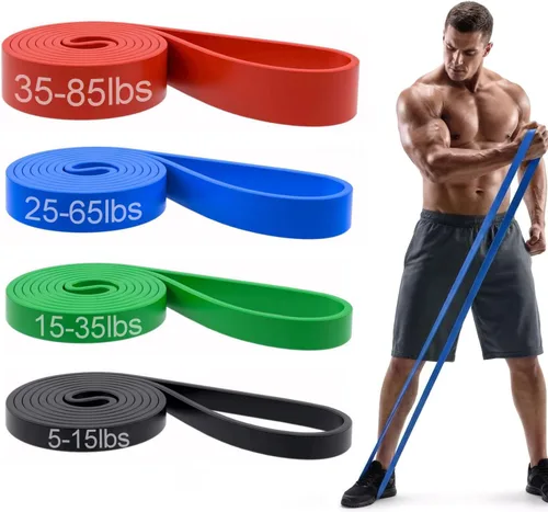 Miniatura 11 de Pull Up Bands, Resistance Bands Set, Exercise Workout Bands for Men & Women, Ideal for Body Stretching, Physical Therapy and Muscle Training