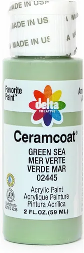 Miniatura 121 de Delta Creative Ceramcoat - Pintura acrílica en varios colores (2 onzas), 2436, carbón