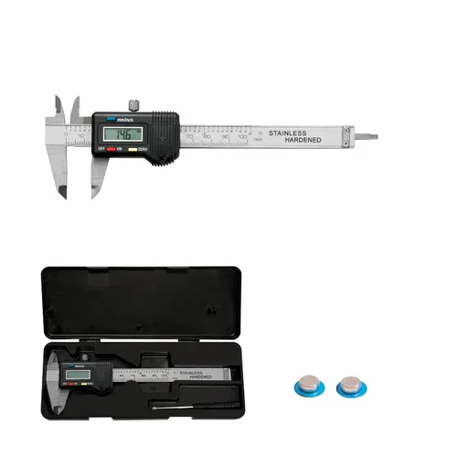 Miniatura 13 de Calibrador Digital Pequeño de 0 a 4 pulgadas, Mini Herramienta de Medición, Calibrador Micrómetro con Función de Apagado Automático, Intercambiable